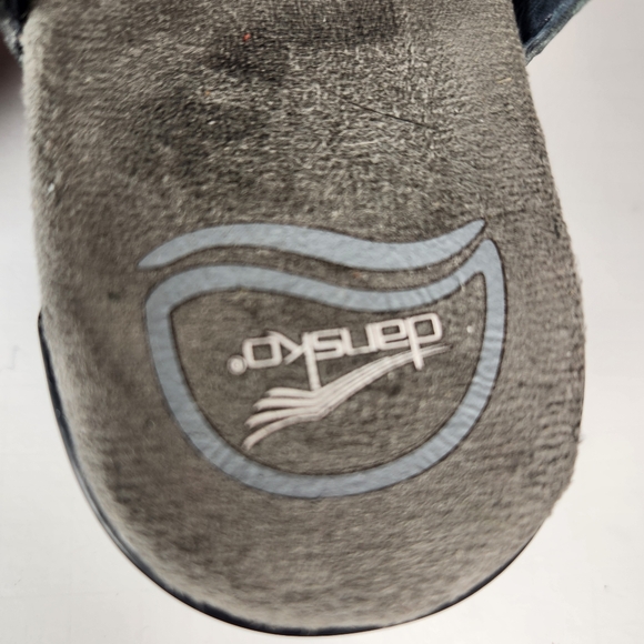 DANSKO Women's Sissie Sandal 38 / 7.5 Black Patent Leather Open Toe Strappy Shoe - Picture 10 of 11